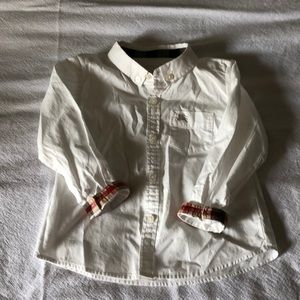 Baby boys Burberry button down.